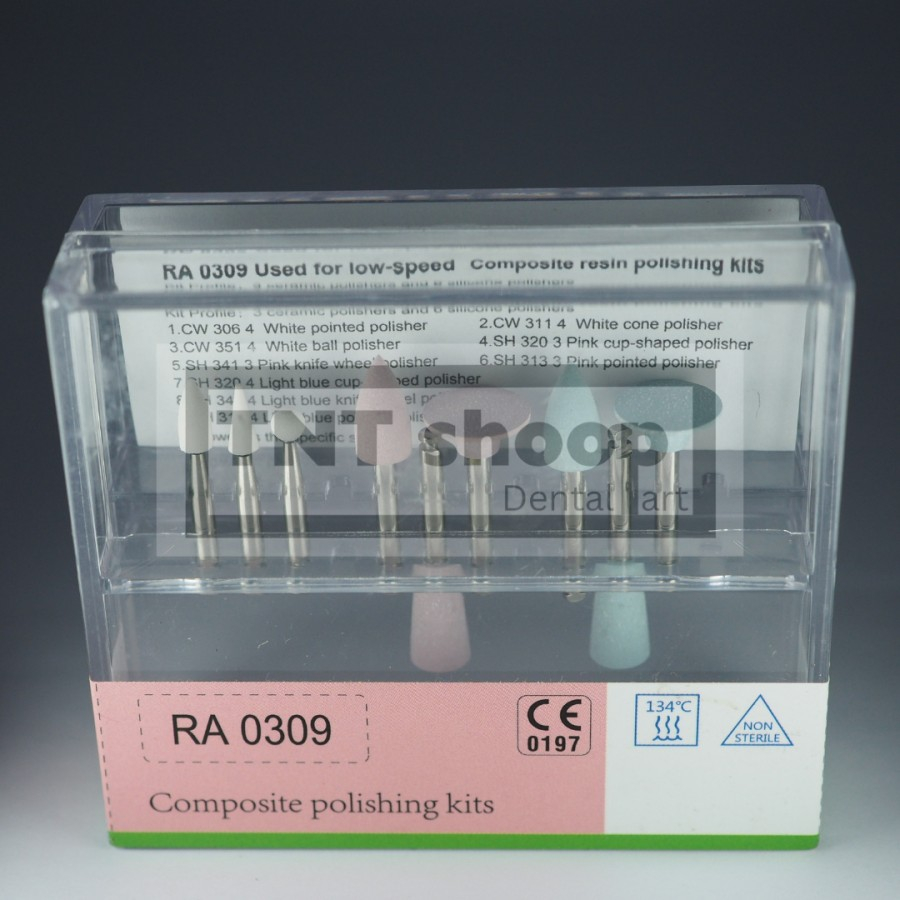 dental burs mata bor poles polish lowspeed RA 0309 contra angle arkansas