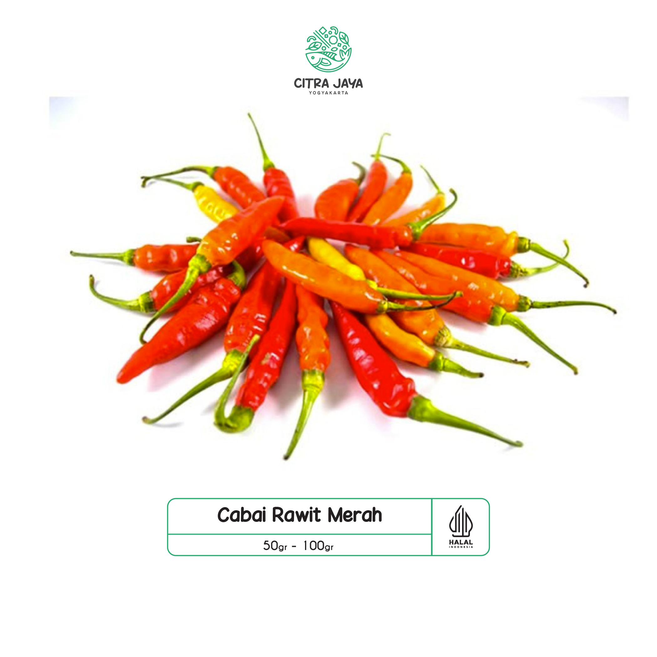 

Cabai Rawit 100g - Citra Jaya Yogyakarta
