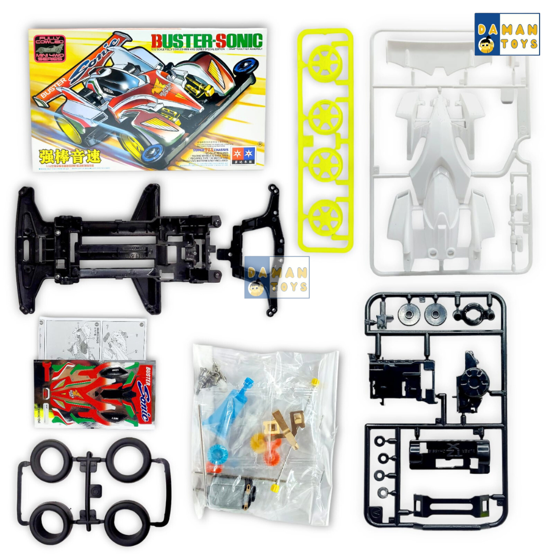 Mainan Tamiya Balap Cepat 4wd Speed Magnum Hurricane Sonic Rakitan Tamia