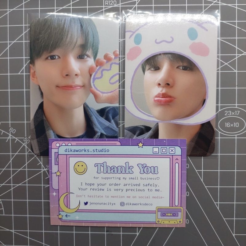 Jeno Acrylic Stand Pair Photo Holder Sanrio Pout NCT Dream PC Only