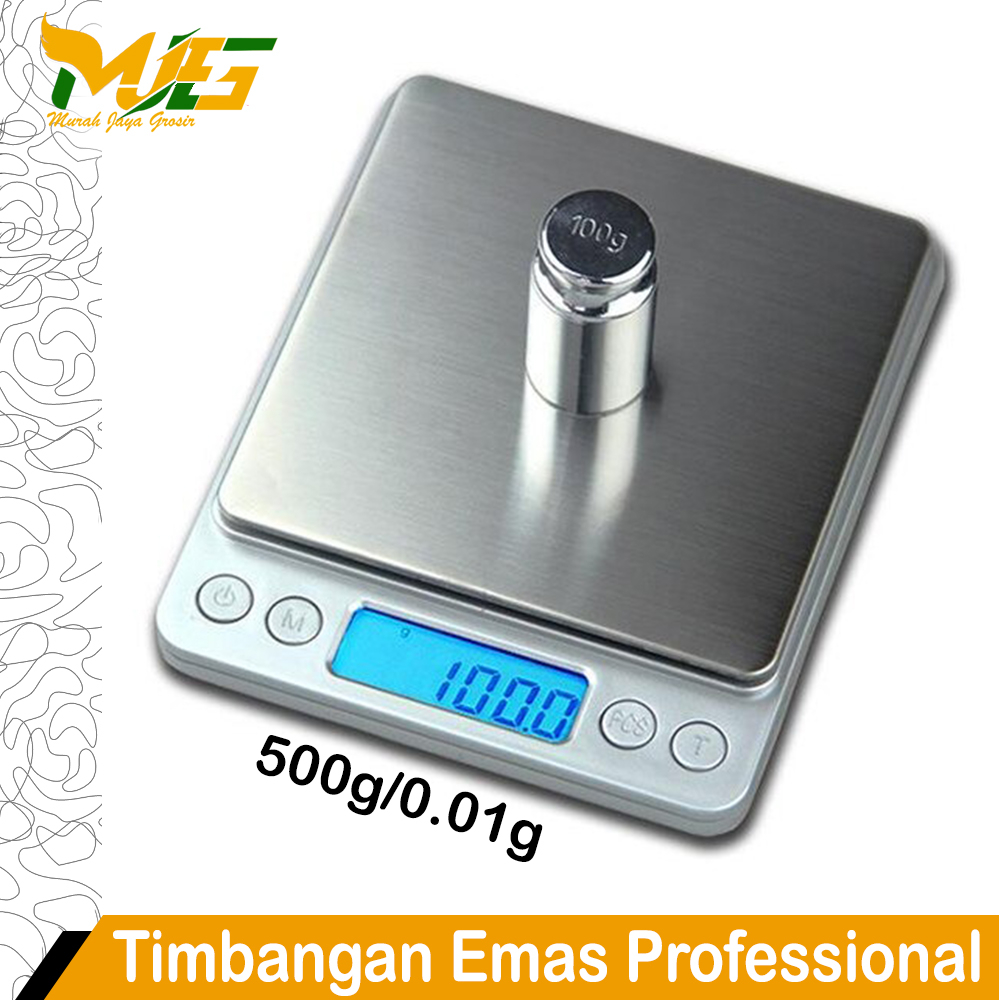 Timbangan Emas 500 gram Silver Timbangan Permata 500-0,01 GRAM