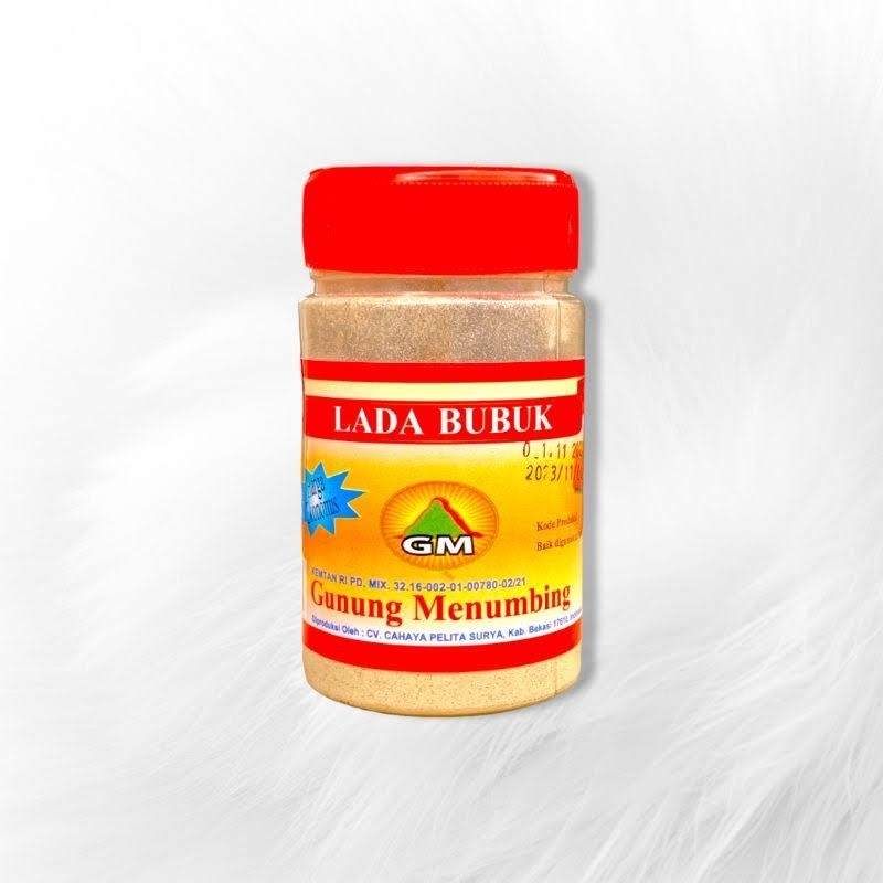 

Lada bubuk Cap Gunung Menumbing 45g 1pcs