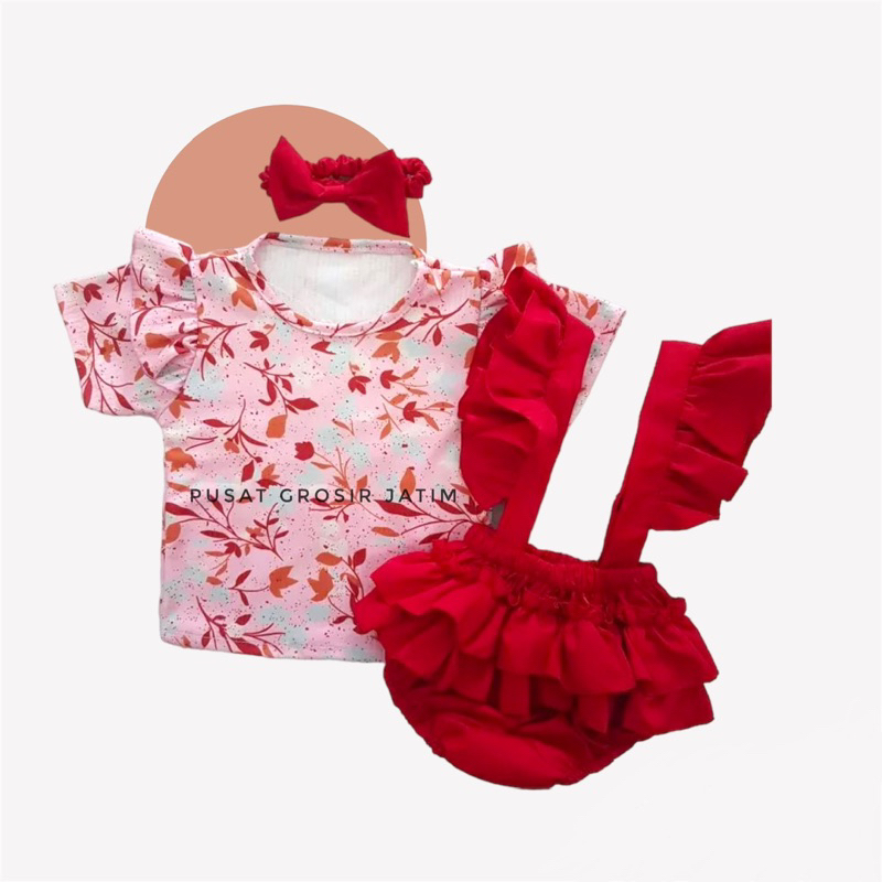 baju bayi jumper RANTING overall baju jumper Setelan jumpsuit bayi setelan jumper baju bayi perempuan cocok untuk HAMPERS/KADO BAYI