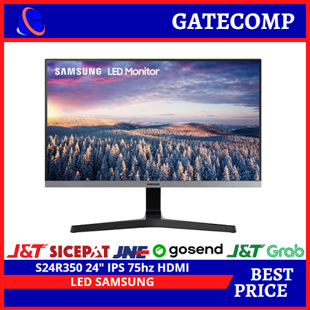 Monitor 24in LED Samsung S24R350 24&quot; IPS 75hz HDMI VGA FreeSync