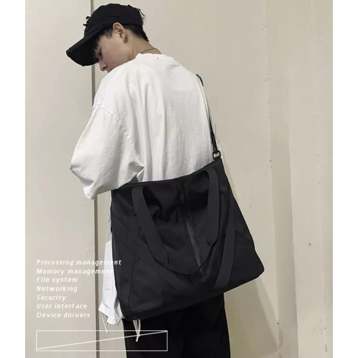 Tas Totebag Bisa Selempang Model Korean Style