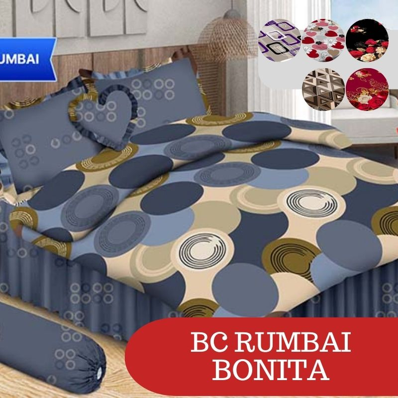 RC Bedcover Rumbai Bonita Marissa Redwood Beauty Paris Nikita Doremon Olympico Panda Widianita