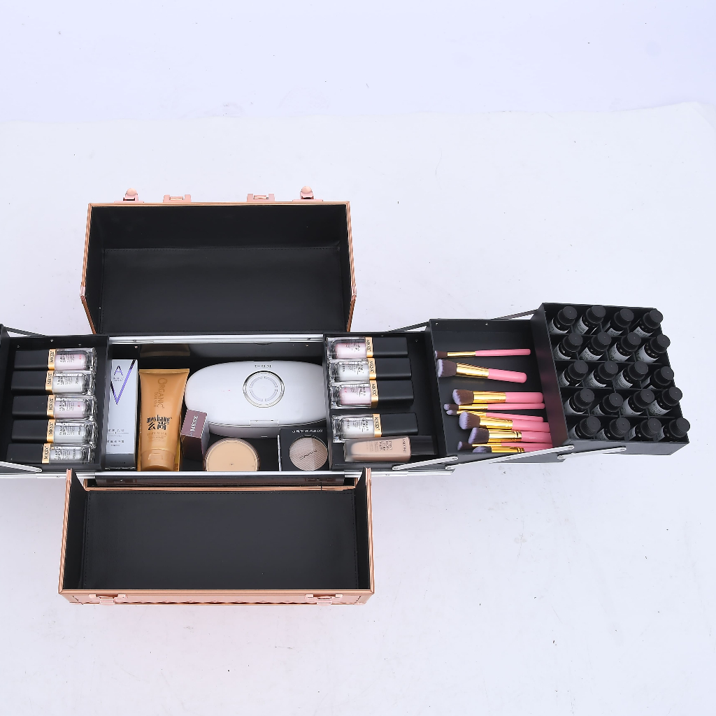 KZT-B331 Box Makeup /Tempat Kosmetik /Kotak Kosmetik /Tempat Perhiasan /Ukuran 37cm x 23.5cm x 28cm