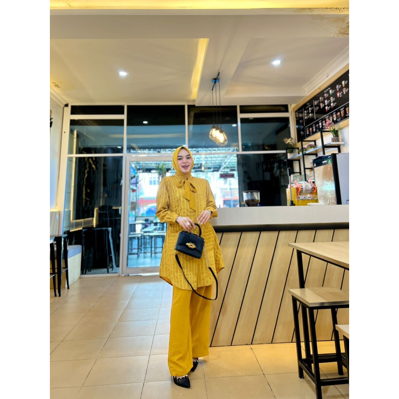 ONESET HMF DEYURA | MAREVI | MONA SYARI| TURUN HARGA Stelan celana Hmf