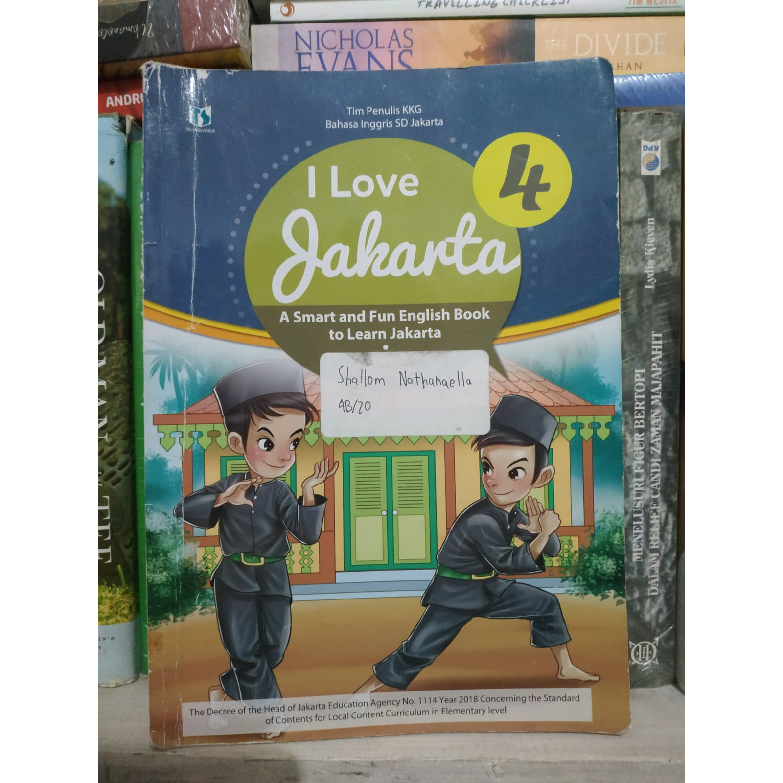 I LOVE JAKARTA KELAS 4 TIGA SERANGKAI