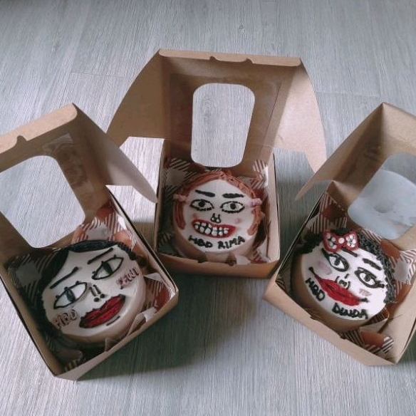 

NOB Korean Cake / Bento Cake / Kue Ultah / Mini Cake / Birthday Cake