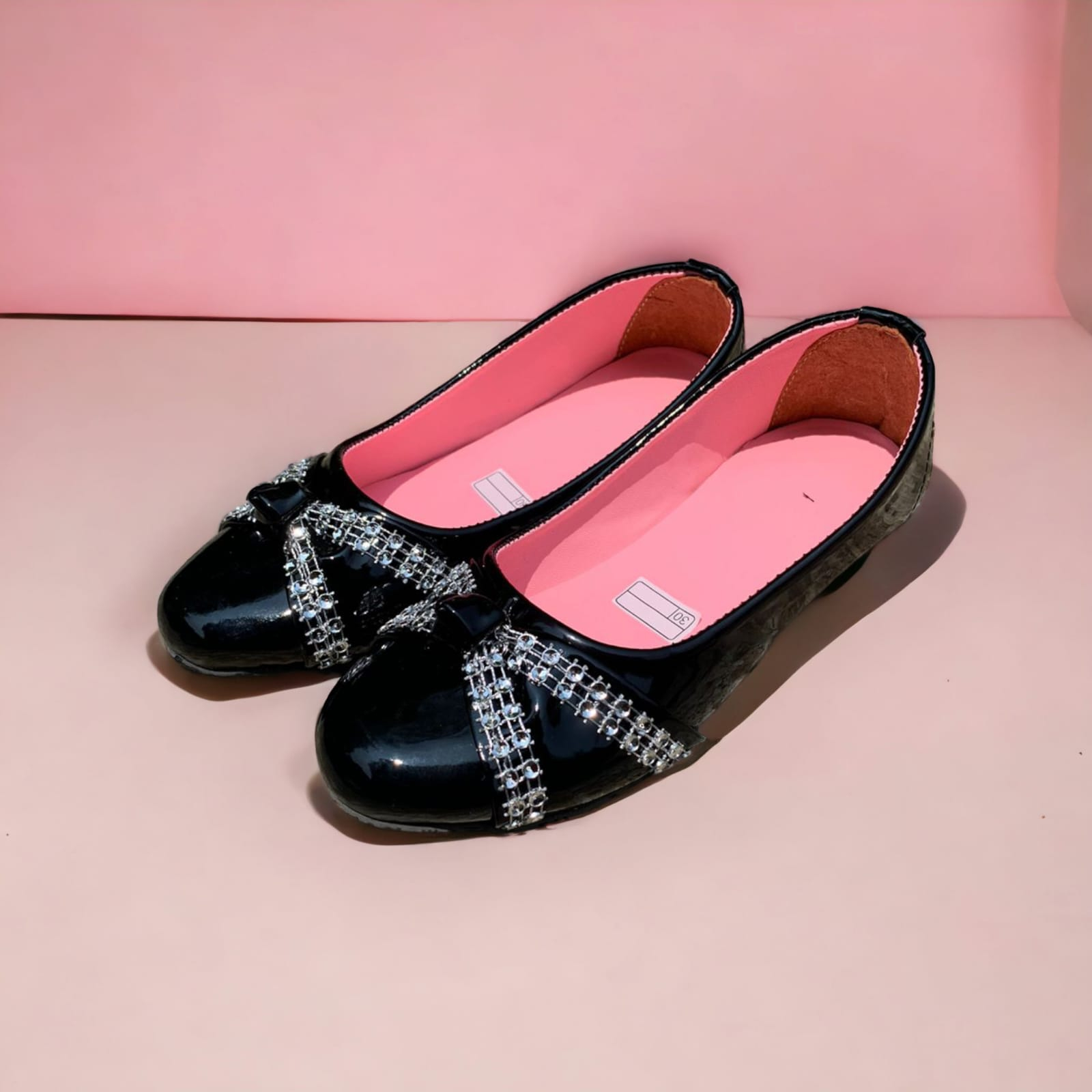 sepatu anak perempuan flatshoes variasi pita X 26-30