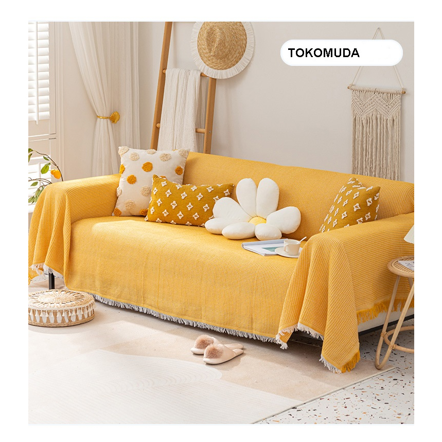 TOKOMUDA COD Selimut sofa Nordic Blanket size 130*180cm 180*260cm 180*340cm COVER R16