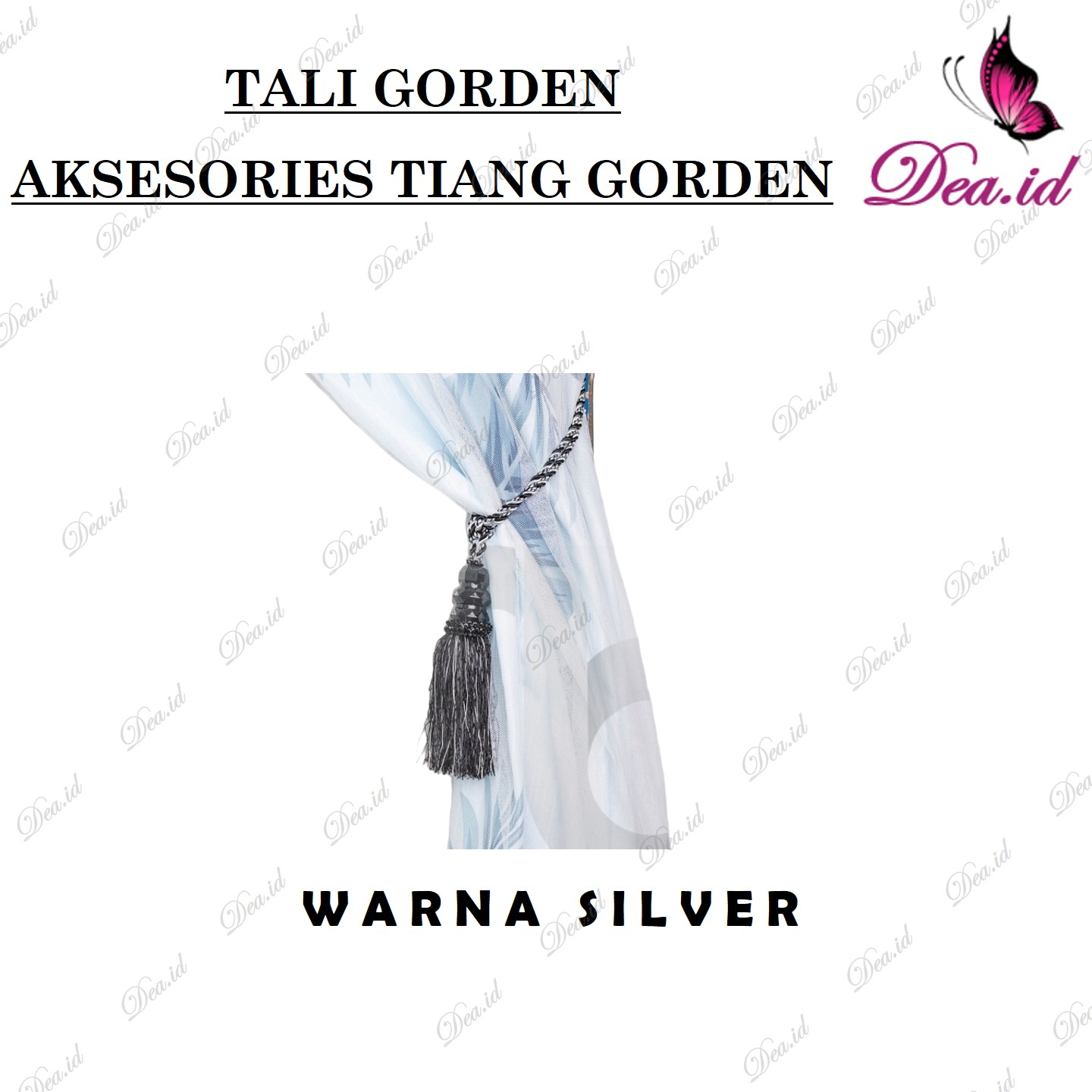 [DEASHOP] TALI GORDEN - PENGIKAT GORDEN - TALI GORDYN - TALI GORDEN TASSEL KRISTAL