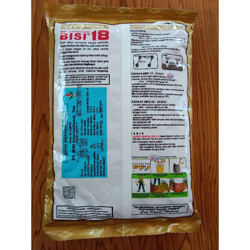 BENIH JAGUNG BISI 18 1KG