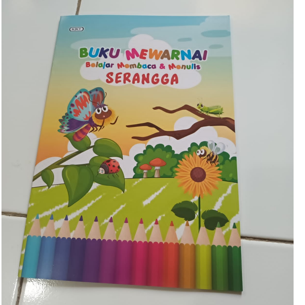 BUKU MEWARNAI BELAJAR MEMBACA DAN TULIS BESAR