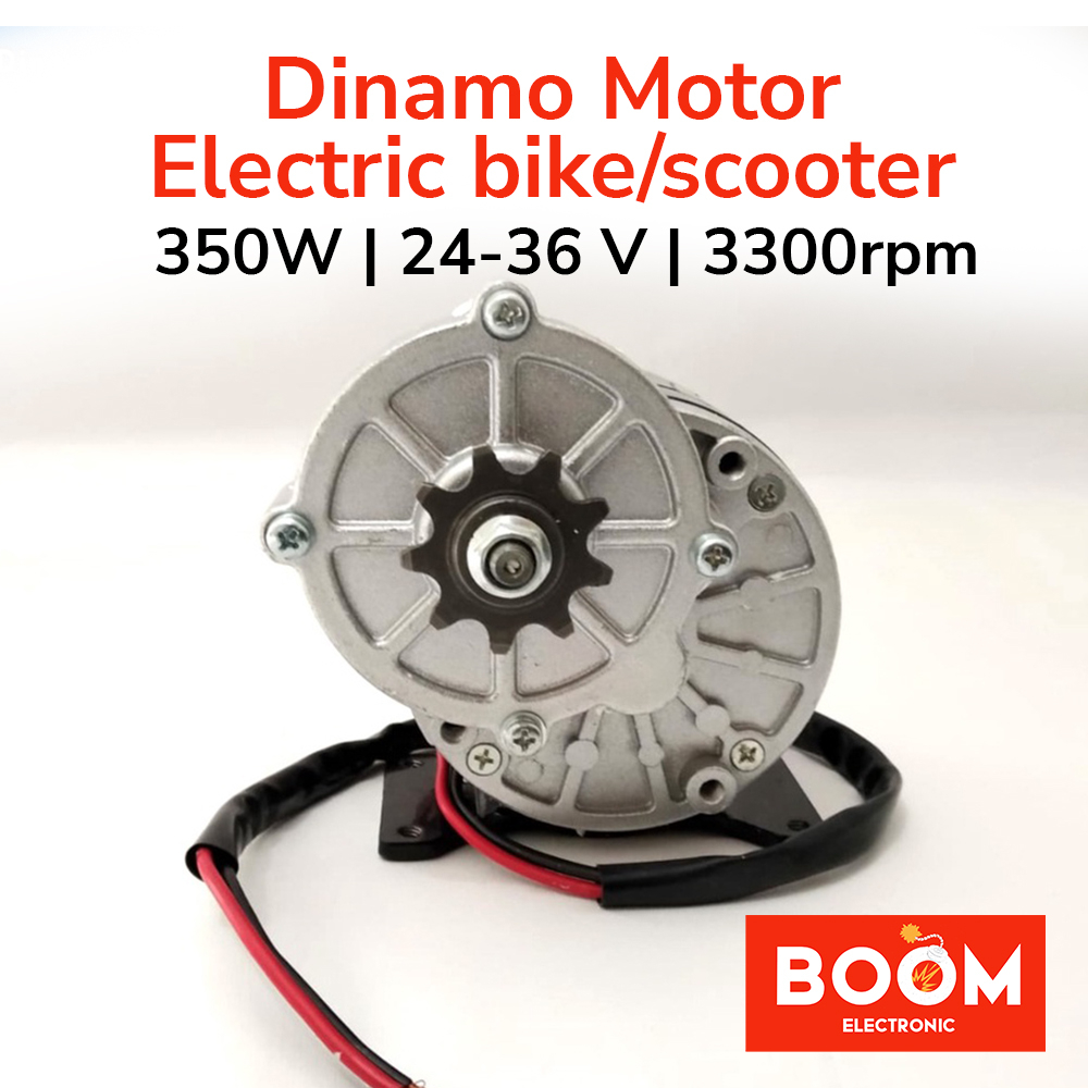 Dinamo Motor For Elect bike MY1016Z3 Brushed 350W 24V-36V (7075)