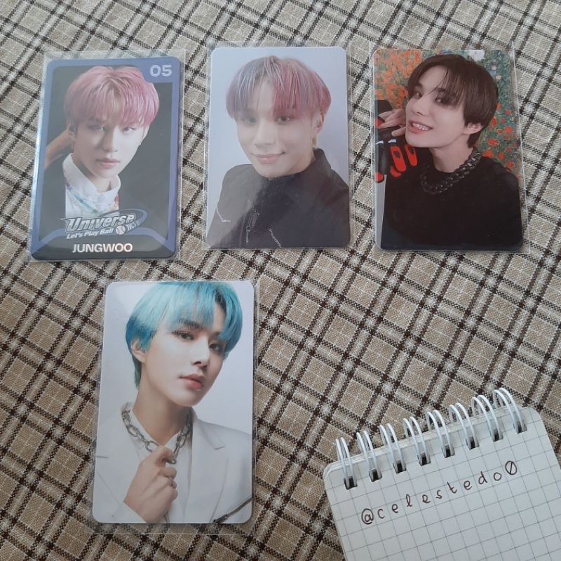 SALE jungwoo 2 baddies trading card universe the link fortune card tc nct nct127 127 dojaejung djj p