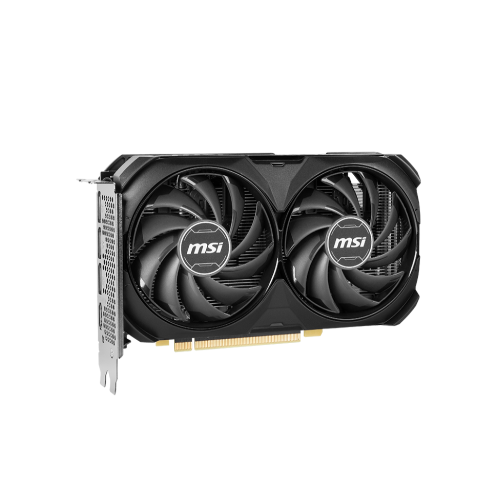 MSI GeForce RTX 4060 Ti VENTUS 2X BLACK 8GB OC GDDR6 - ADA Lovelace VGA RTX4060TI DDR6