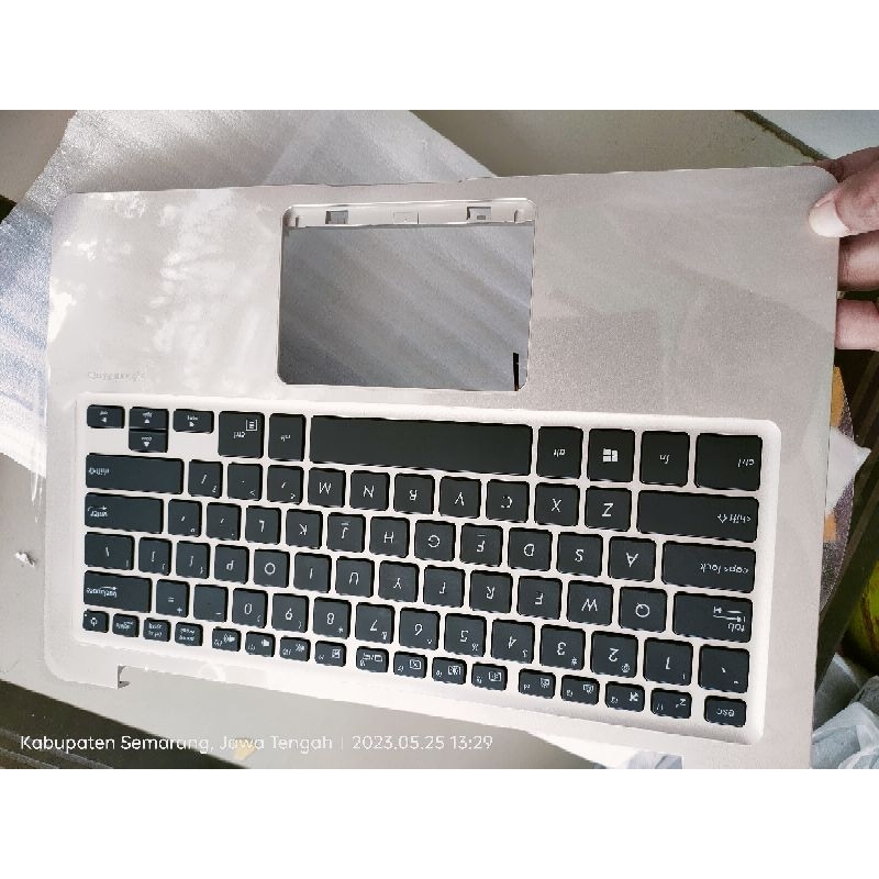 frame keyboard laptop asus x411 baru/new