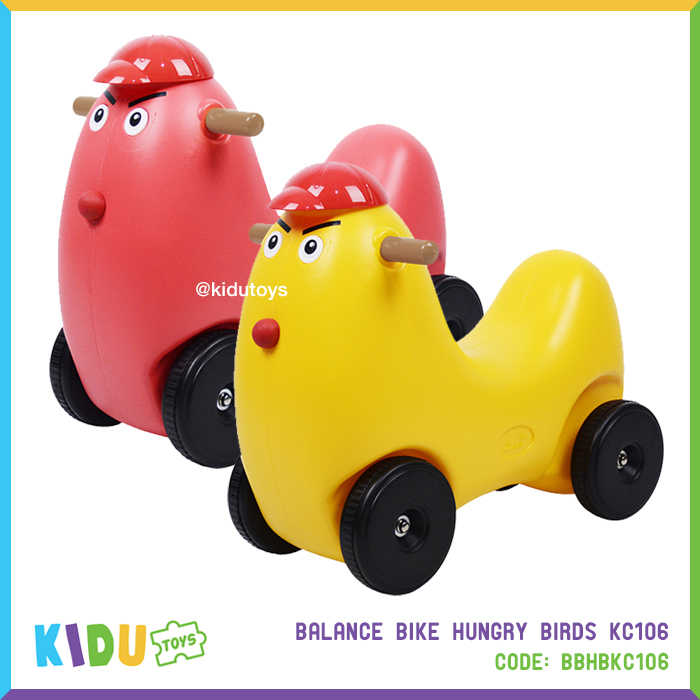 Mainan Anak Balance Bike Hungry Bird 106 Kidu Toys