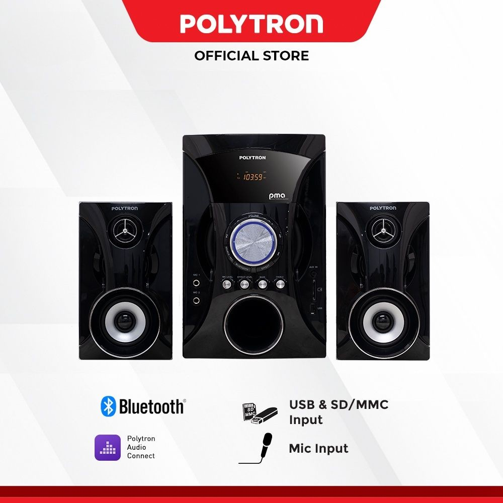 Speaker Polytron Multimedia Bluetooth PMA 9525 B