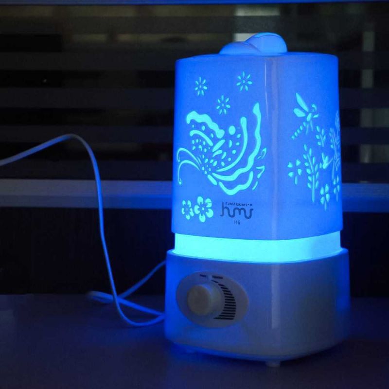 1500ML Air Humidifier Aromatherapy HUMI Diffuser Aromaterapi Essential Oil Aromatherapy Aroma Terapi Disfuser Ultrasonic Pelembab Udara 7 Warna Taffware 1500ml