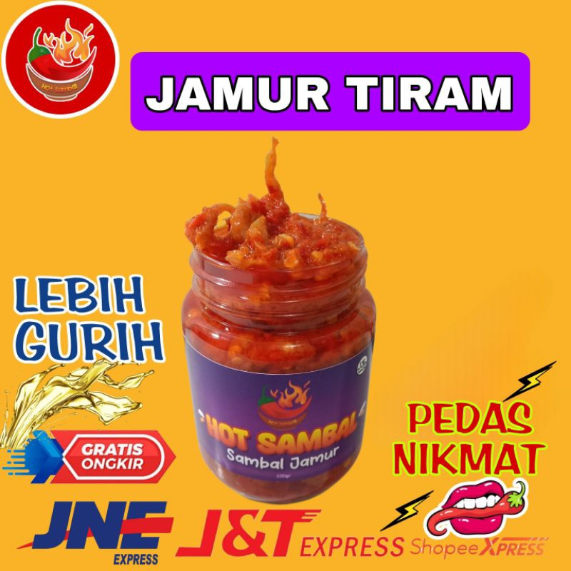 

sambal jamur tiram dari hot sambal