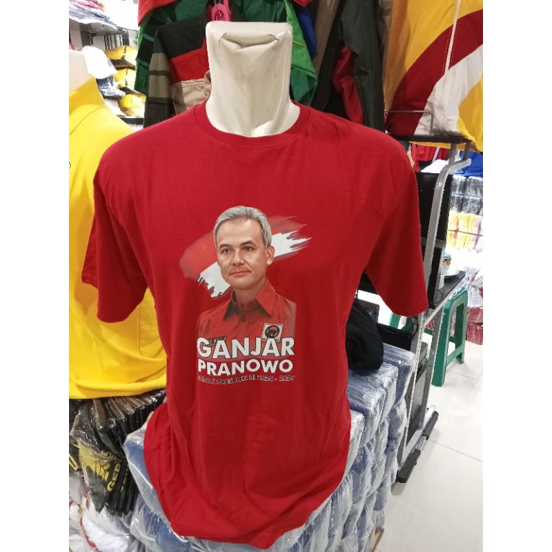 cipta karya kaos ganjar presiden/2024  Ganjar presiden /kaos ganjar terbaru