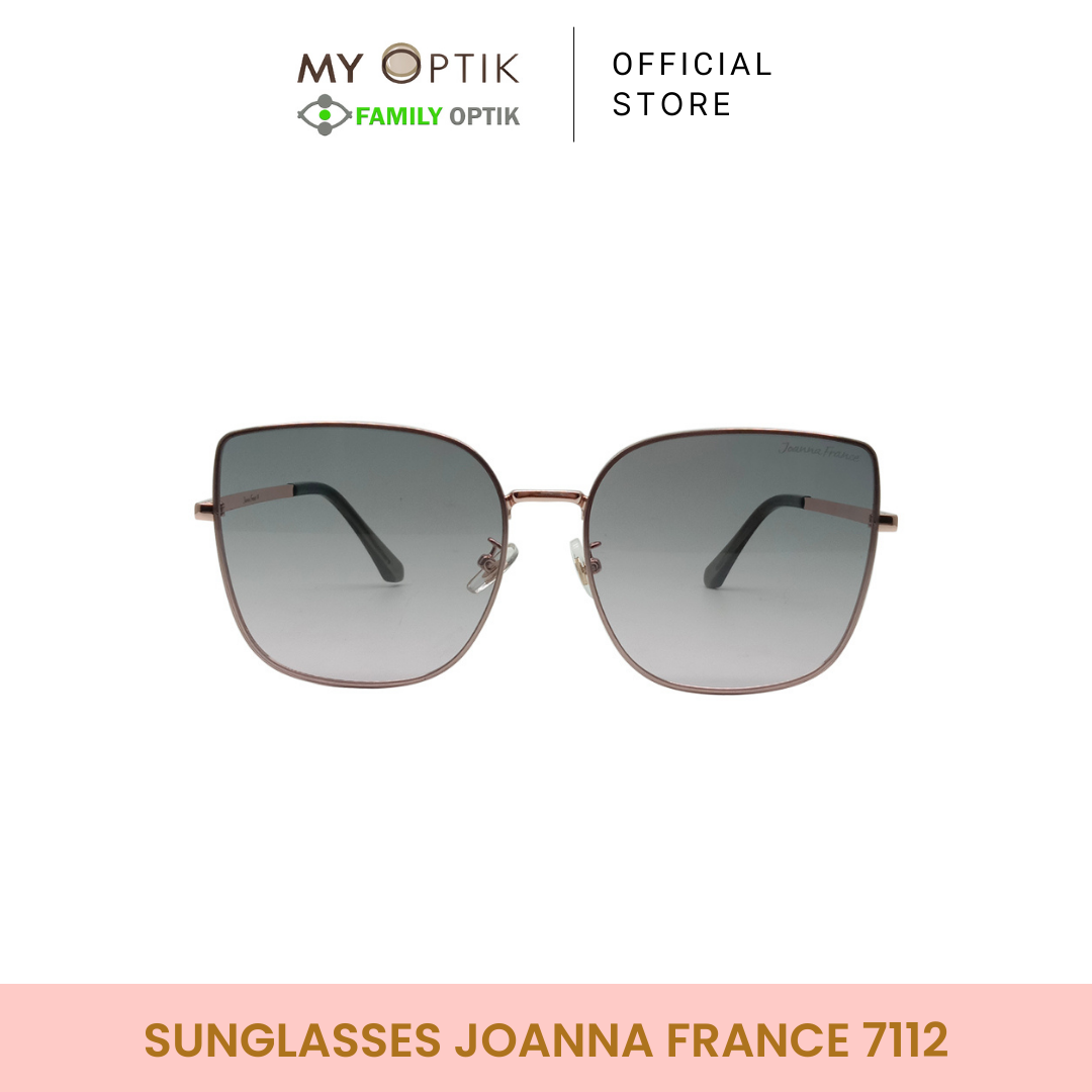Kacamata Hitam Sunglasses - Joanna France (7112) - Pria Wanita Unisex anti uv