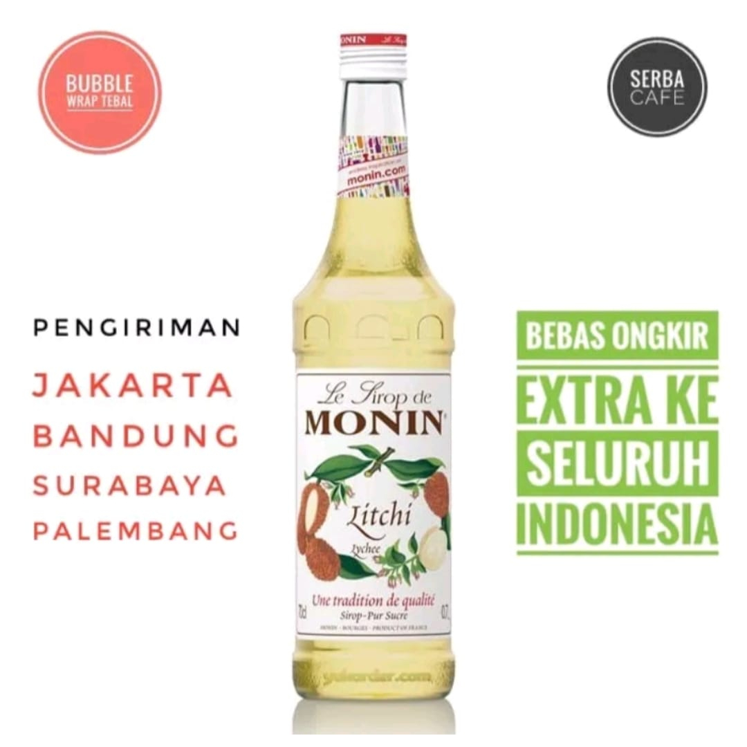 

Monin Syrup Rasa Lychee