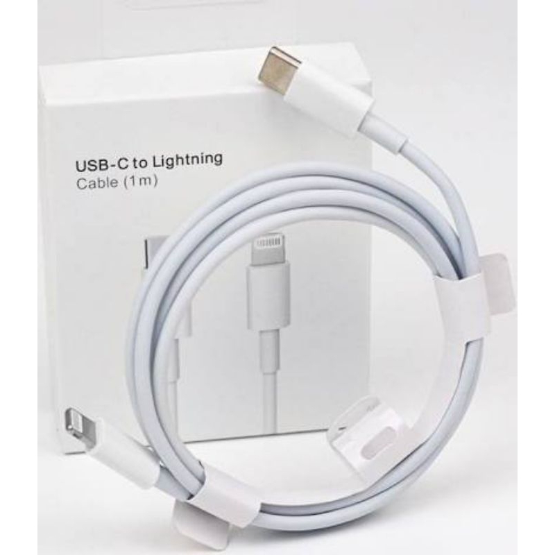 kabel cas lighting c to lighting/ fast charging/Kabel cas ip 20w/Kabel cas iphone 20w/ Tali pengecas