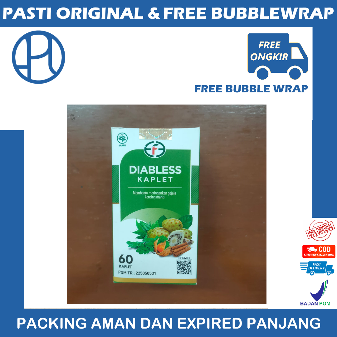 DIABLESS KAPLET BOTOL 60KAPS KENCING MANIS