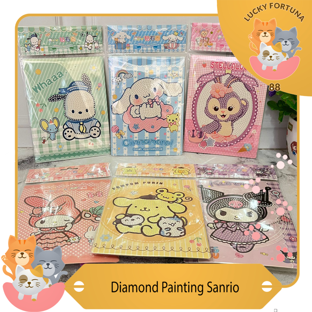 

Diamong Painting Sanrio My Melody Diamond Painting Hello Kitty Diamond Painting Diy Sanrio Diamond Painting Diamond Painting Kit Sanrio Sanrio Characters Diamond Painting