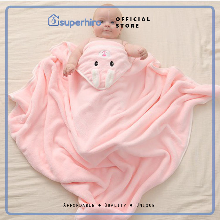 Selimut bedong bayi newborn/Sleeping Bag/Multifungsi Wrap Handuk Mandi