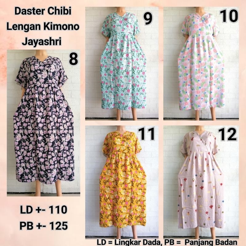 DASTER CHIBI LENGAN KIMONO JAYASHRI LD 110 ADEM BUSUI FRIENDLY