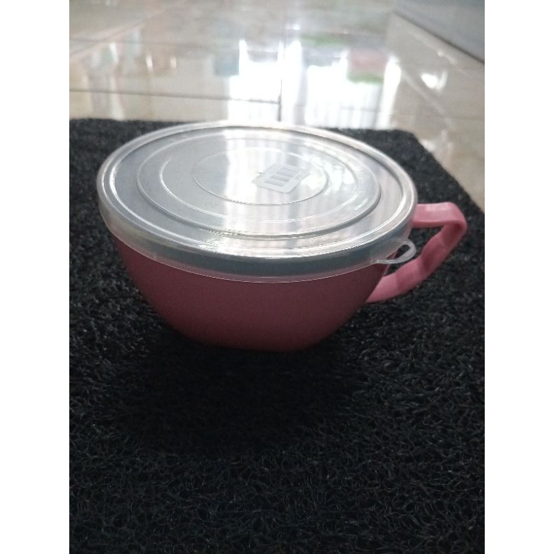 Mangkuk Korean Bowl Stainless steel + Tutup