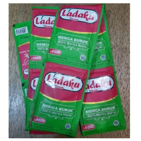 

ladaku merica bubuk isi 12 sachet
