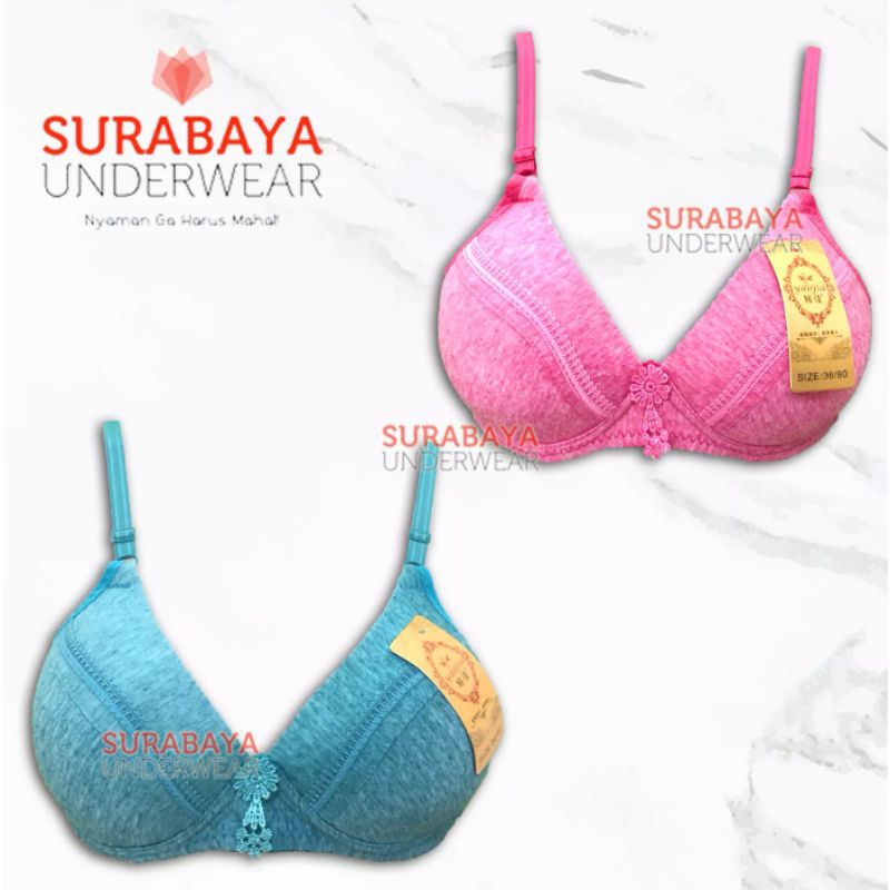 BRA / BH  REMAJA TANPA KAWAT LIST YAOJIA