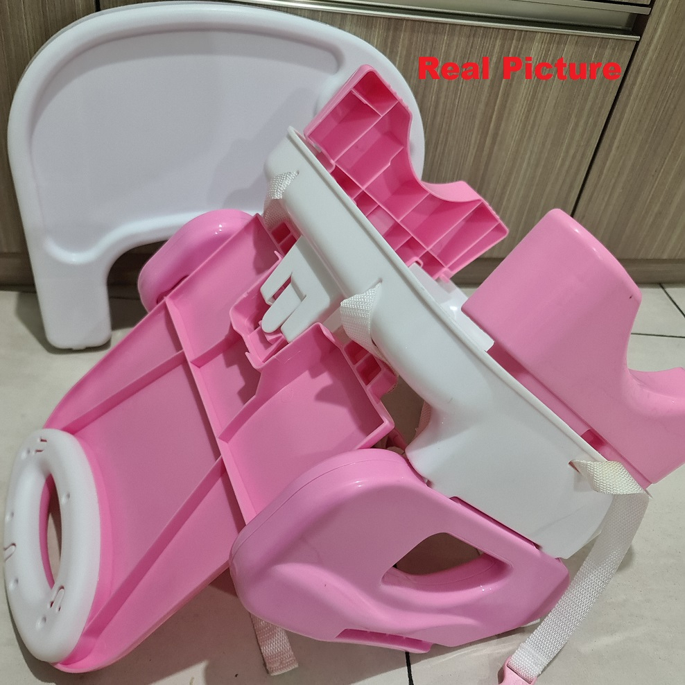 SugarBaby Kursi Makan Bayi Tempat Duduk Second Baby Booster Seat Pink