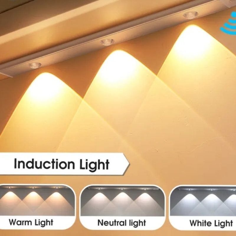 Lampu LED Light Bar Sensor / Lampu Panjang Minimalis 40 Cm Sensor Gerak