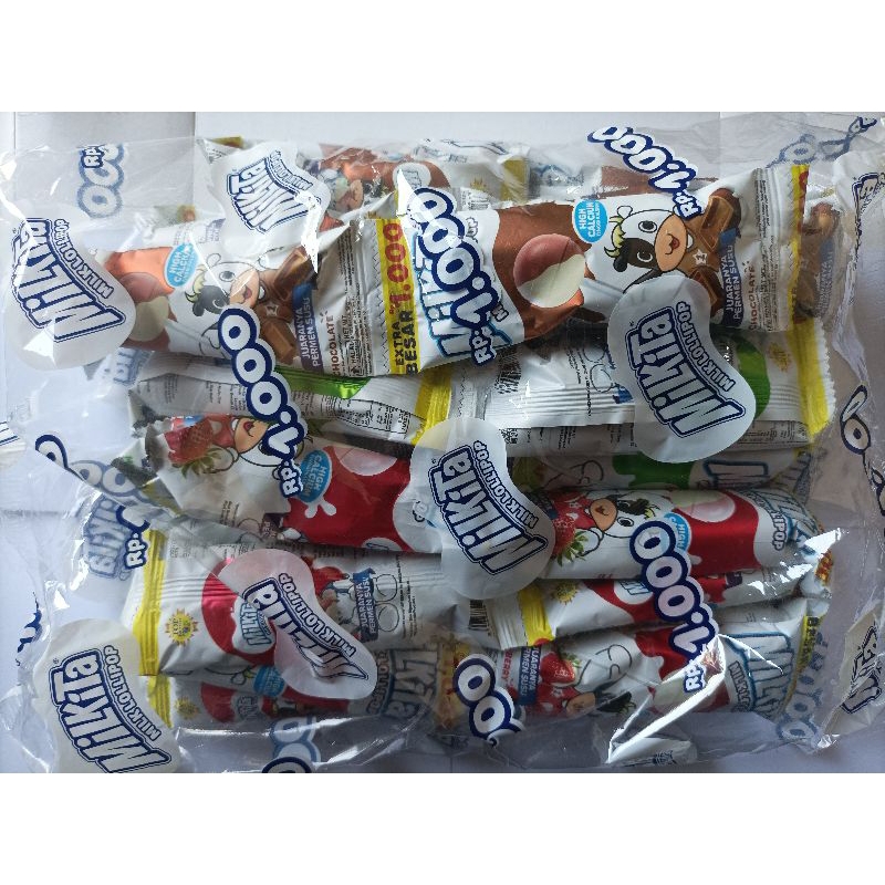 

Permen Milkita lolypop/bites