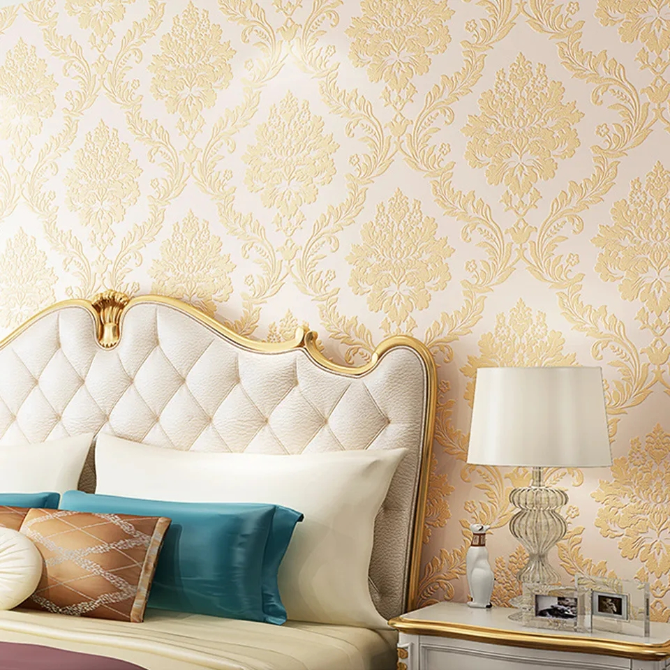 Wallpaper Dinding Motif Klasik Wall Sticker Ukuran 45 cm x 8 Meter