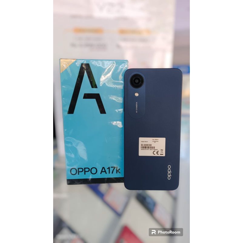 2ND OPPO A17K 3/64 BLUE ( SECOND).. kts