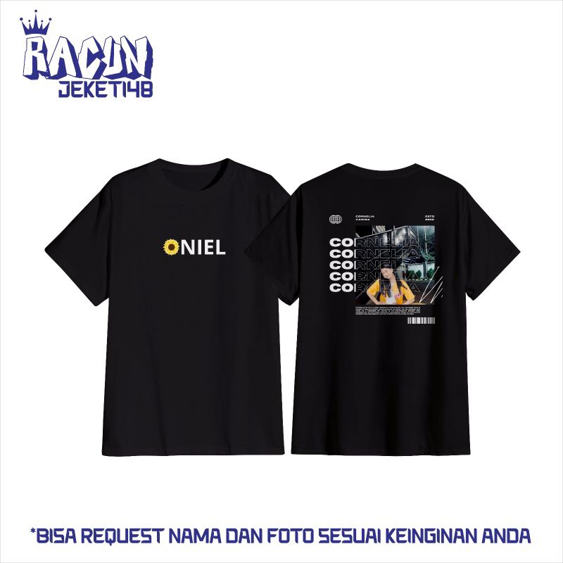 T-SHIRT ONIEL JKT48 | T-SHIRT CUSTOM FJKT48 ONIEL