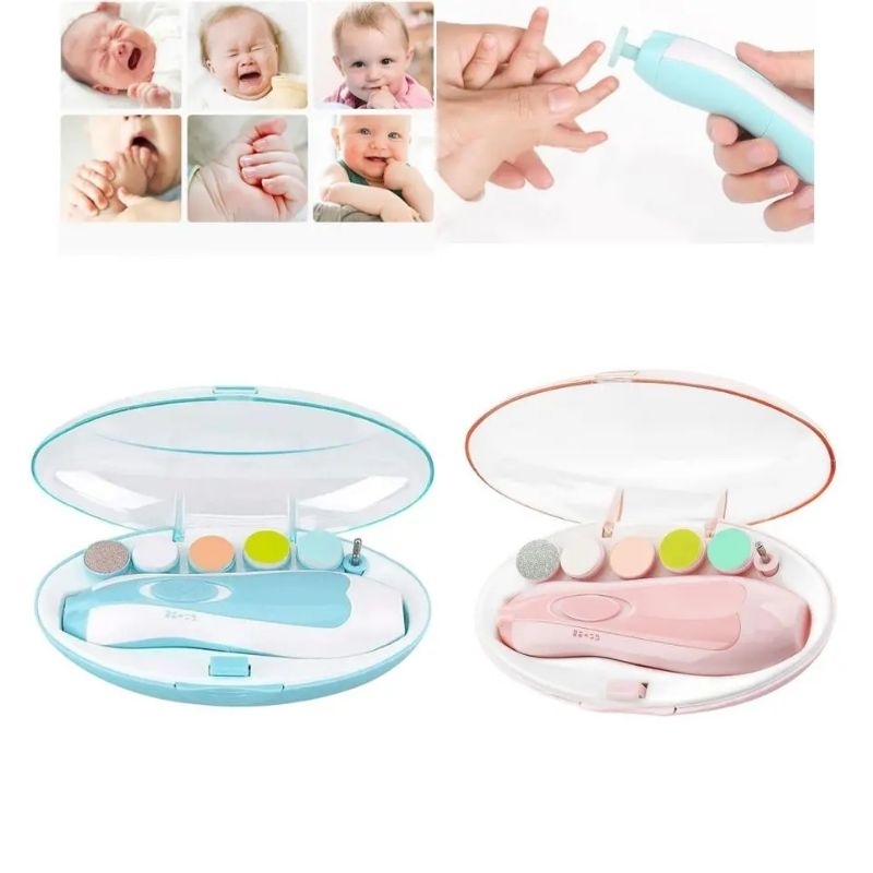 Gunting KUKU Bayi Dewasa Otomatis Nail Trimmer Manicure Anti Sakit