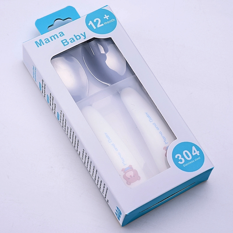 Children Cutlery Spoon and Fork - Sendok dan Garpu Anak Kecil Bonus Kotak Penyimpanan