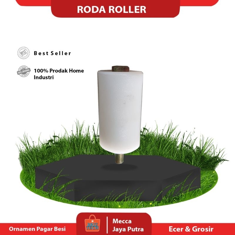 Roller Nilon  pintu pagar roda nilon pintu pagar berkualitas roller nilon ornamen pagar besi tempa r