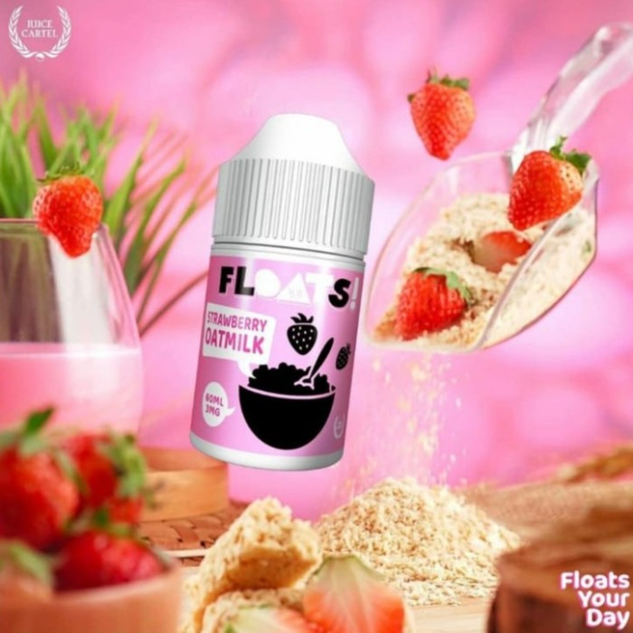 LIQUID FLOATS 60ML STRAWBERRY OAT MILK