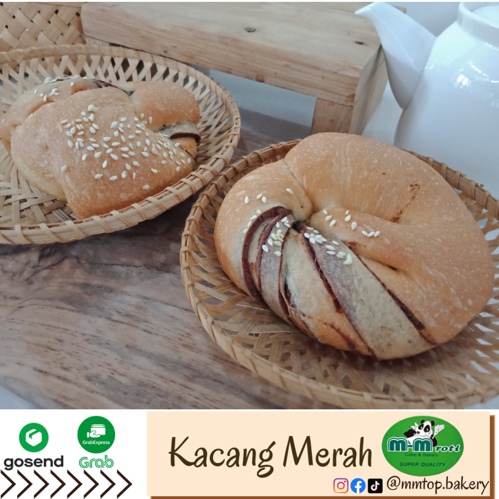 

Roti isi kacang Merah