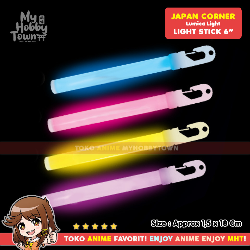 Lightstick Glowstick Light Stick Wota Idol JKT48 Wotagei Sekali Pakai Kpop Konser